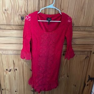 LAUNDRY by Shelli Segal Los Angeles Fuchsia/Red Dress Size 6
